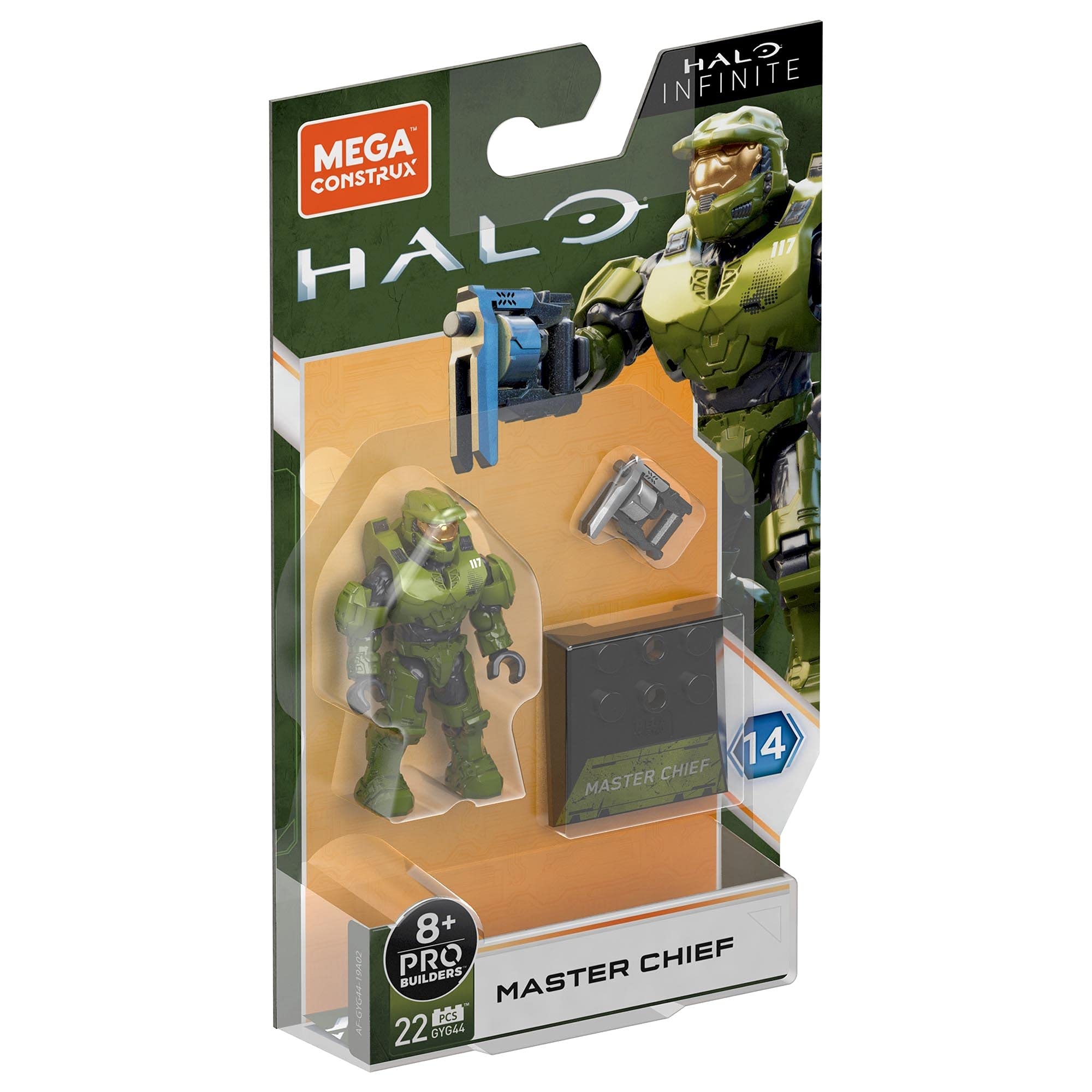 Mega Construx Halo Infinite Heroes Series 14 - Master Chief Mini FigureMega Construx60141000Action FiguresAction Figures