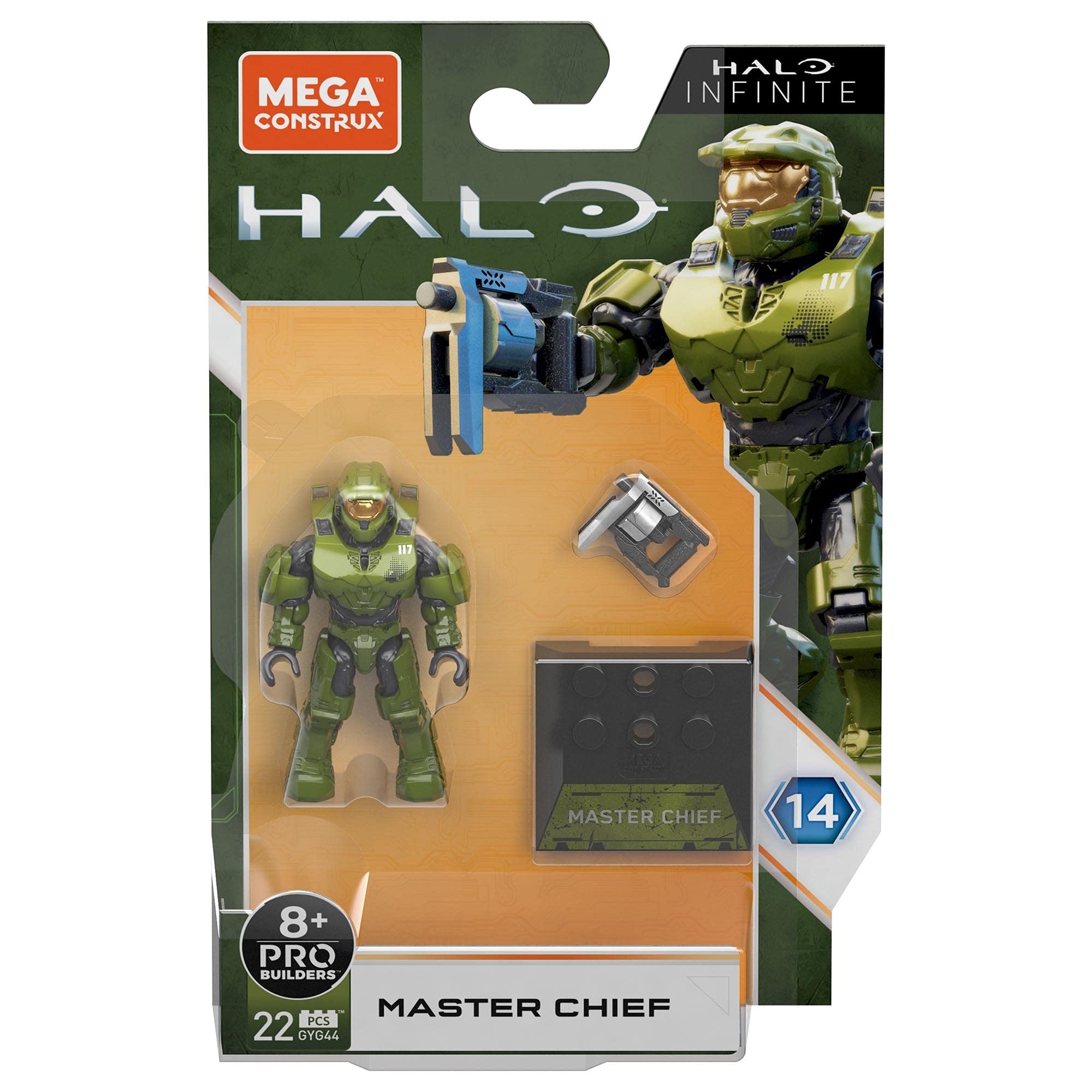 Mega Construx Halo Infinite Heroes Series 14 - Master Chief Mini FigureMega Construx60141000Action FiguresAction Figures