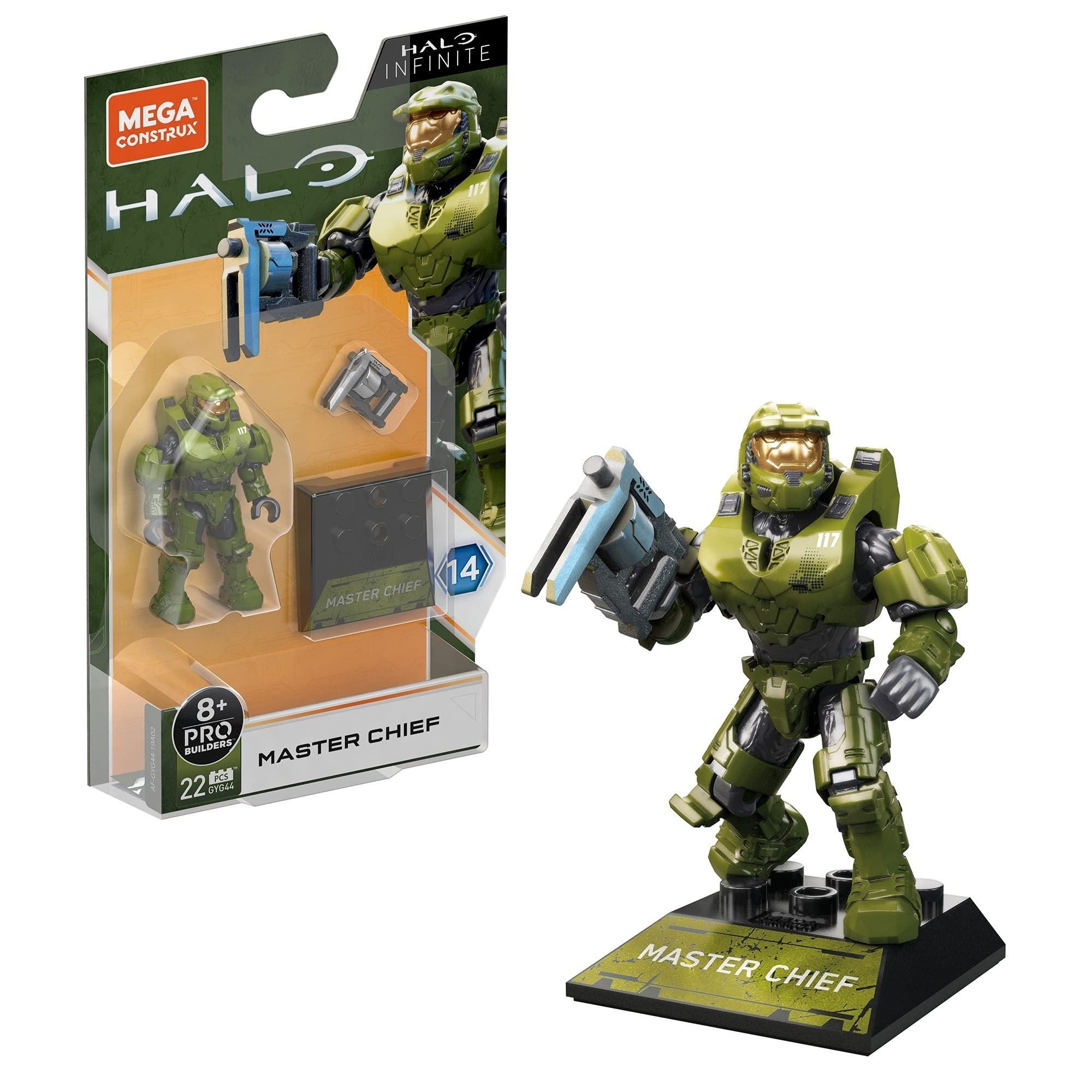 Mega Construx Halo Infinite Heroes Series 14 - Master Chief Mini FigureMega Construx60141000Action FiguresAction Figures