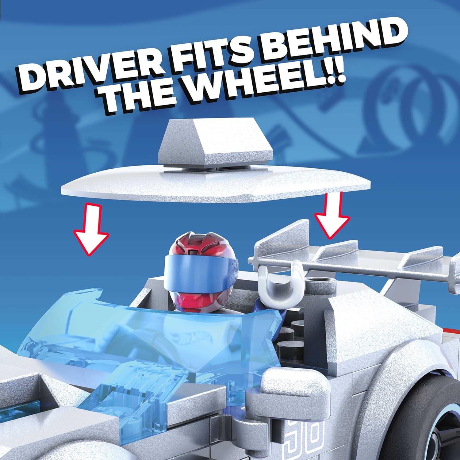 Mega Construx Hot Wheels GT Hunter, multicolor, GVM32Mega Construx887961930214Building ToysBuilding Toys