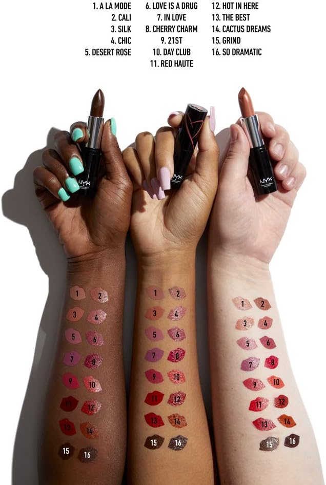 Nyx Professional Makeup Shout Loud Satin LipstickNYX PROFESSIONAL MAKEUP800897198107LipstickLipstick