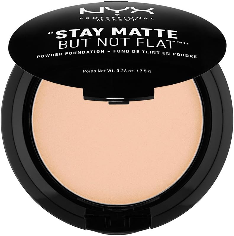 NYX PROFESSIONAL MAKEUP Stay Matte But Not Flat Powder Foundation - 7.5 gNYX PROFESSIONAL MAKEUP800897808075FoundationFoundation