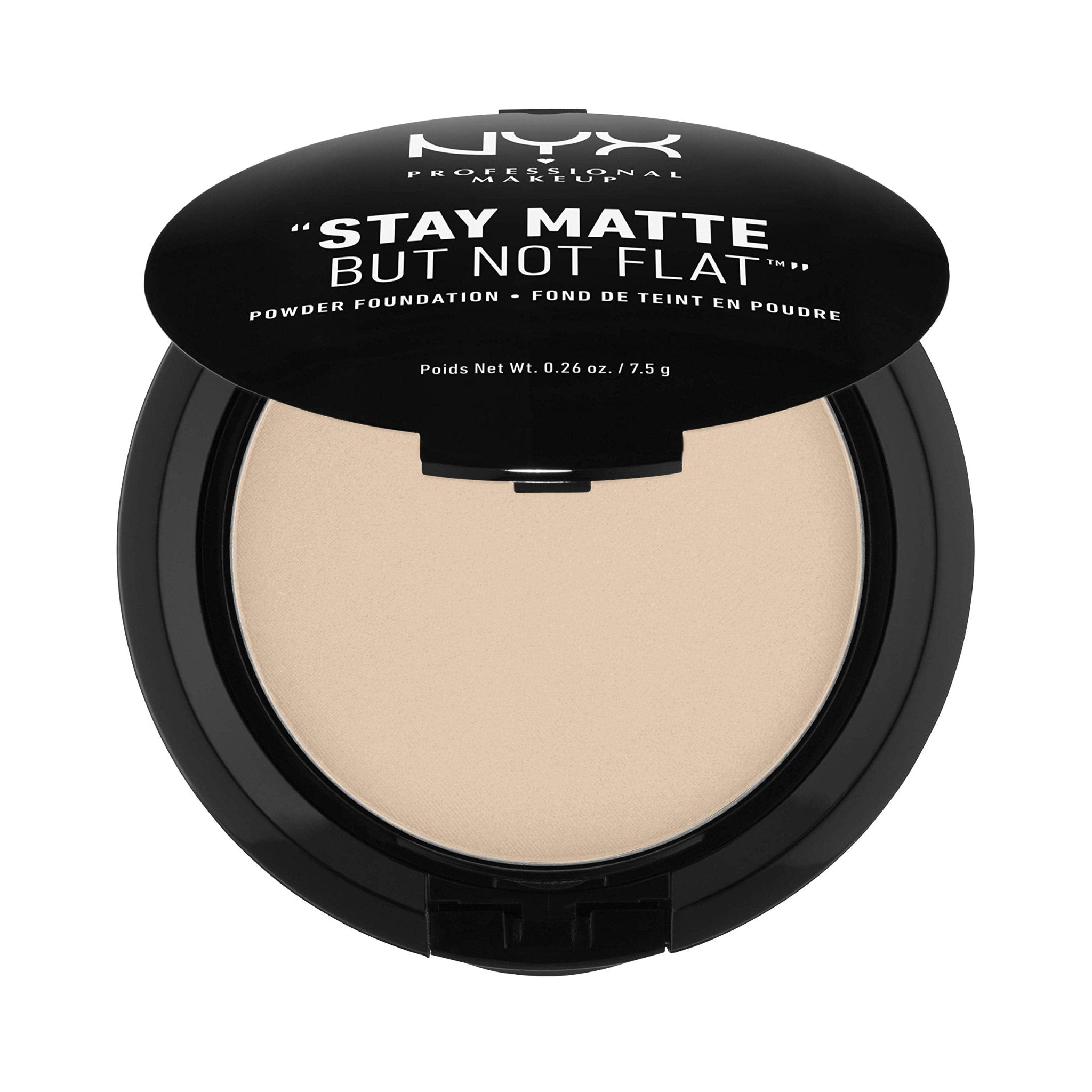 NYX PROFESSIONAL MAKEUP Stay Matte But Not Flat Powder Foundation - 7.5 gNYX PROFESSIONAL MAKEUP800897808075FoundationFoundation