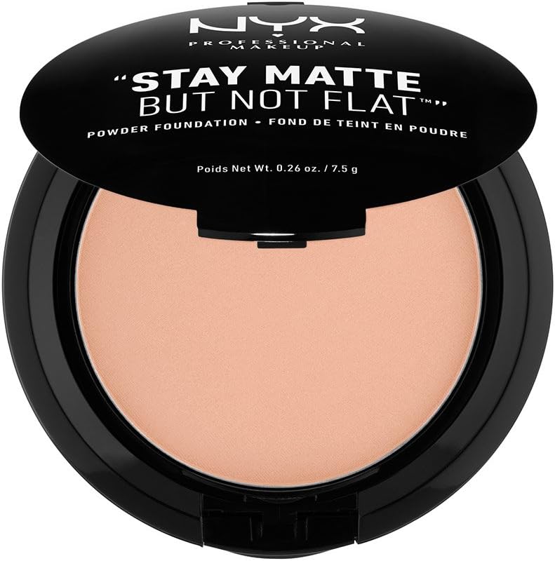 NYX PROFESSIONAL MAKEUP Stay Matte But Not Flat Powder Foundation - 7.5 gNYX PROFESSIONAL MAKEUP800897808075FoundationFoundation