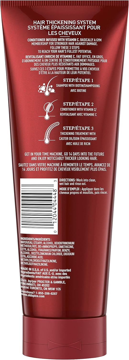 Old Spice Hair Thickening Conditioner for Men, Infused with Vitamin C, Step 2 - 325 mlOld Spice012044044483ConditionerConditioner