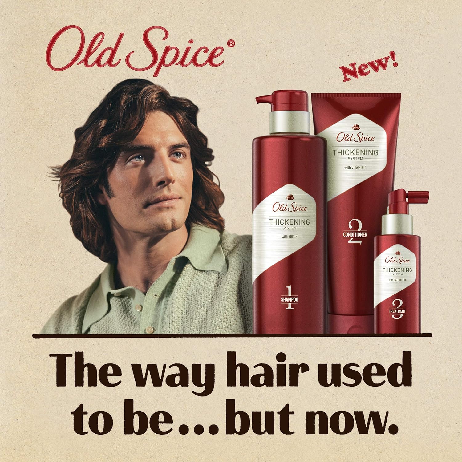 Old Spice Hair Thickening Conditioner for Men, Infused with Vitamin C, Step 2 - 325 mlOld Spice012044044483ConditionerConditioner