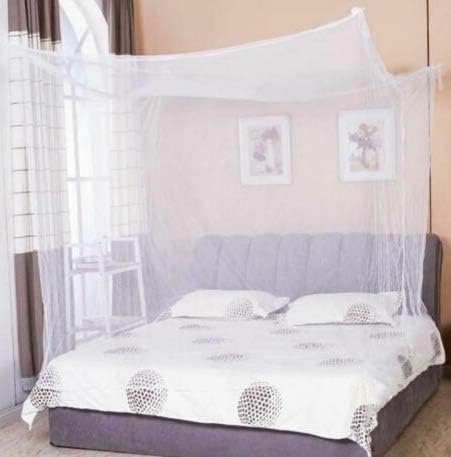PFive Mosquito Net for Bed Dome Mosquito Netting Bed Canopy Bed Queen Bed Canopy Curtains Twin Kids Bedroom Canopy (White, One Size)PfiveMosquito NetMosquito Net
