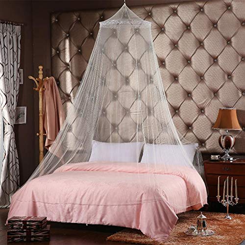 Pfive Round Hoop Bed Canopy Mosquito Net for Fit Crib, Twin, Full, Queen, KingPfive6294017715857Mosquito NetMosquito Net