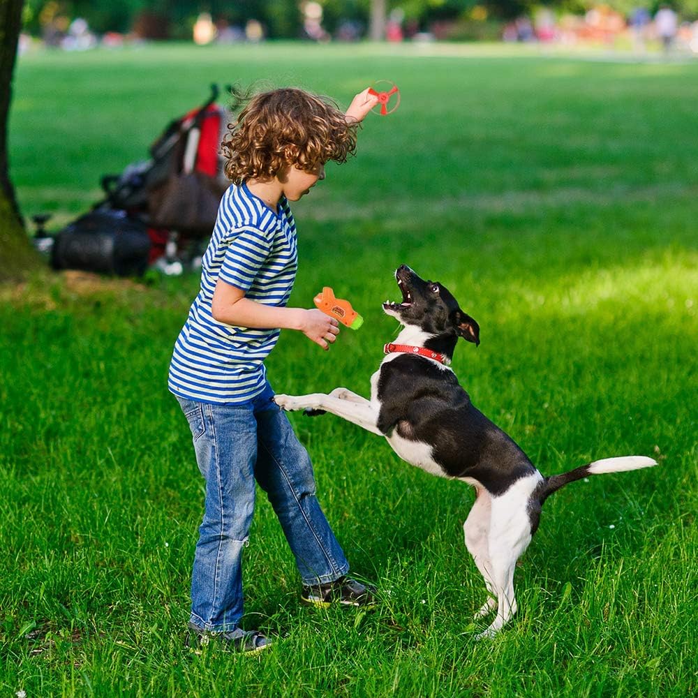 Pfive Spin Prop Flying Discs with LauncherPfive075656058071Flying DiscFlying Disc