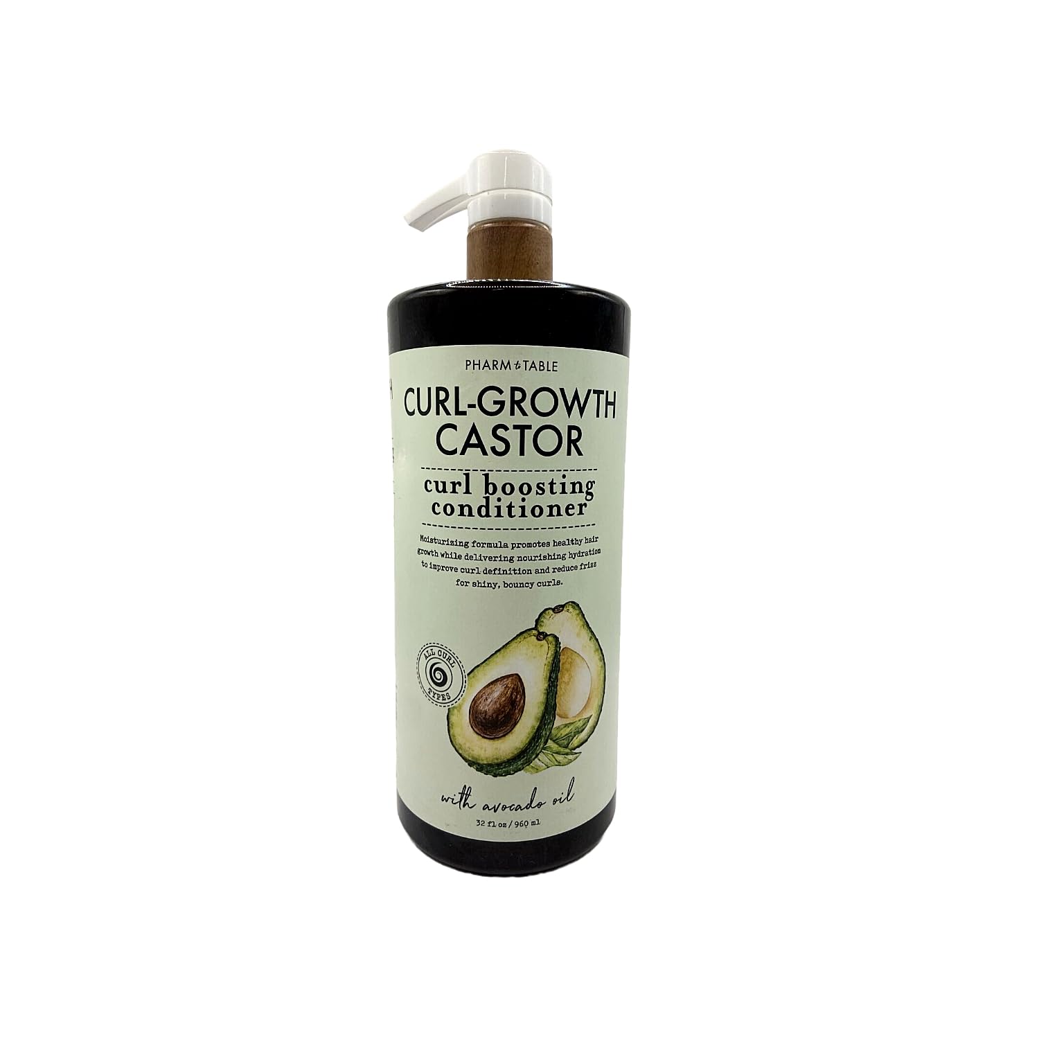 PHARM TO TABLE CURL - GROWTH Castor Curl Boosting Conditioner - 946 mlPHARM to TABLE810029319423ConditionerConditioner