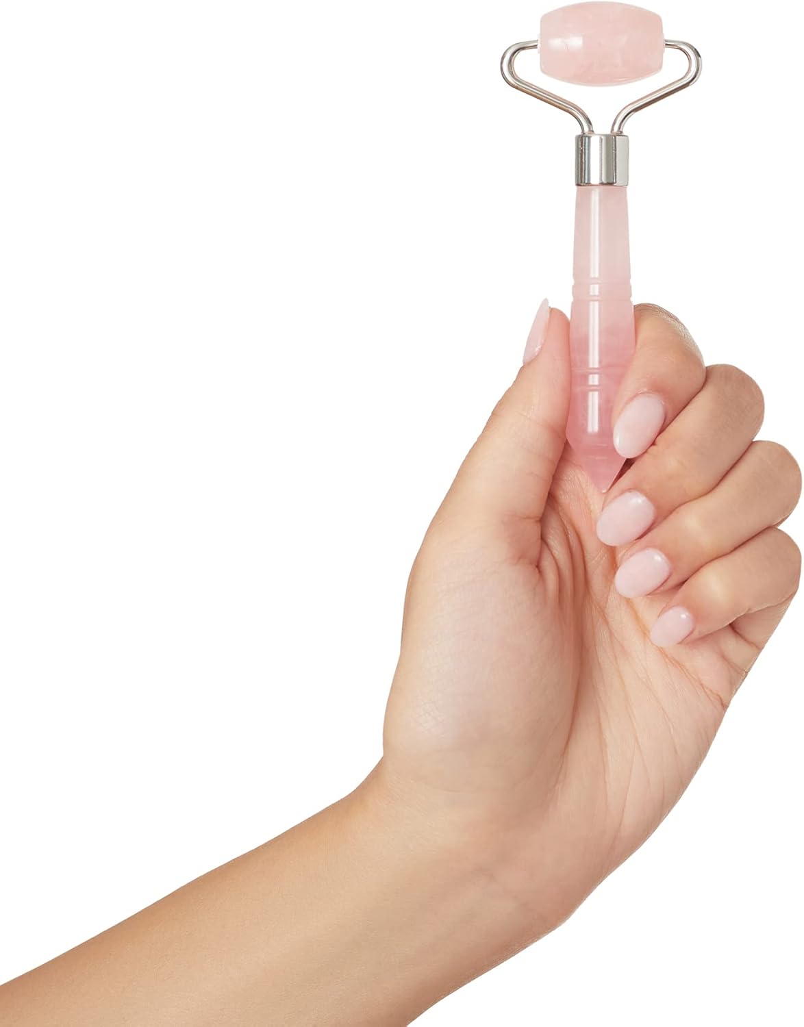 Plum Beauty Mini Rose Quartz Facial Roller, Skin Care Face Roller Reduces Under - Eye Puffiness and Dark CirclesPlum Beauty843445029751Facial RollersFacial Rollers