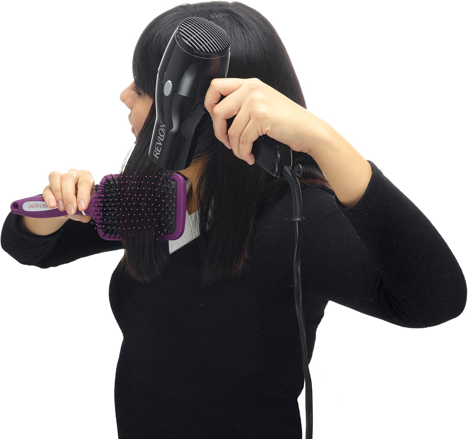 Revlon Signature Straight & Smooth Soft Touch Paddle Cushion Hair BrushRevlon789764651474HairbrushHairbrush