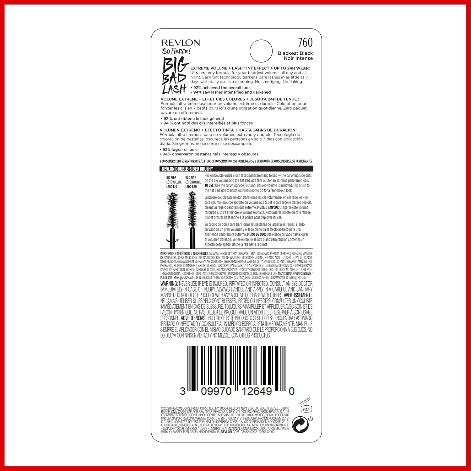 REVLON So Fierce Big Bad Lash Mascara - 10mlRevlon309970146375MascaraMascara