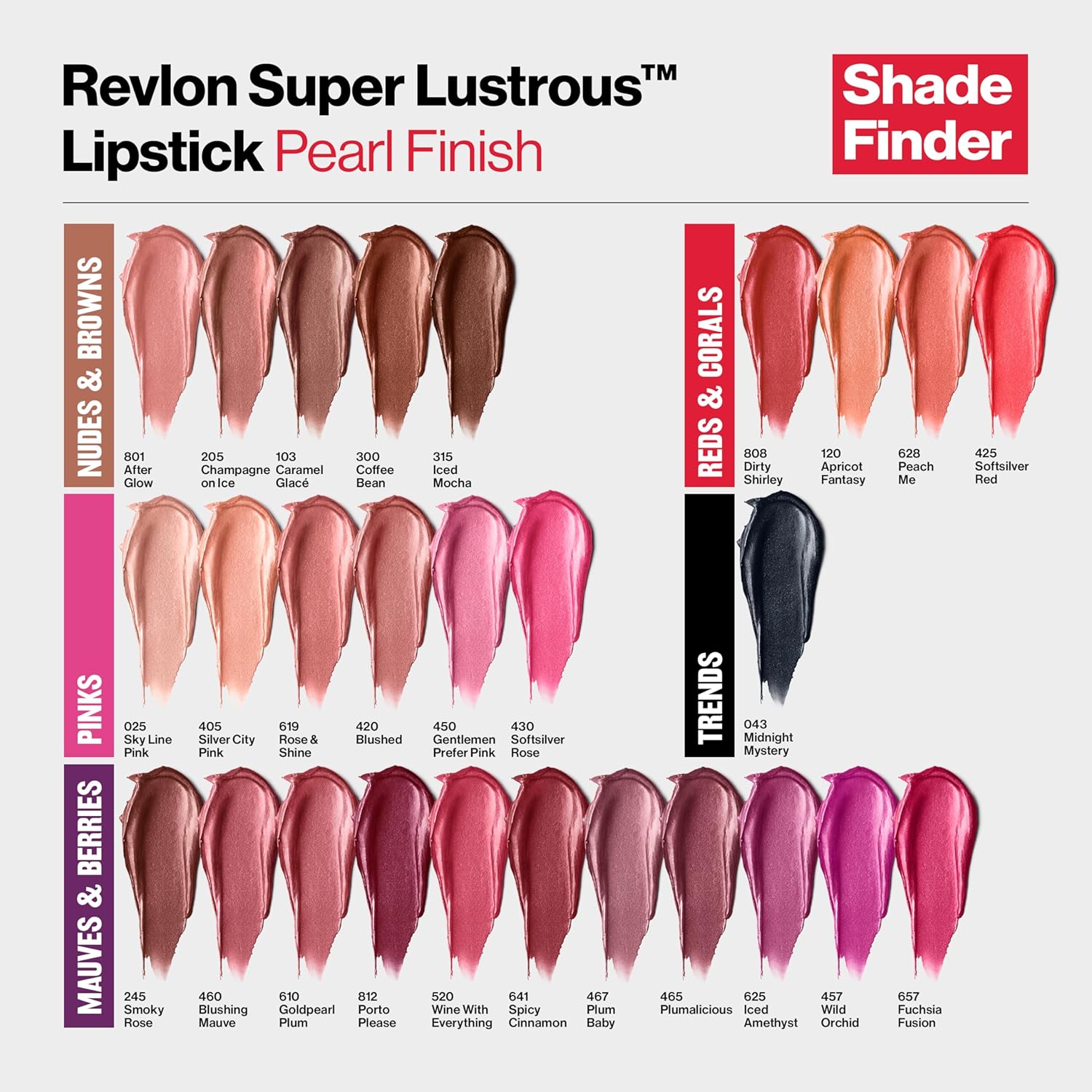 Revlon Super Lustrous Lipstick, Creamy Formula For Soft, Fuller - Looking LipsRevlon885901531392LipstickLipstick