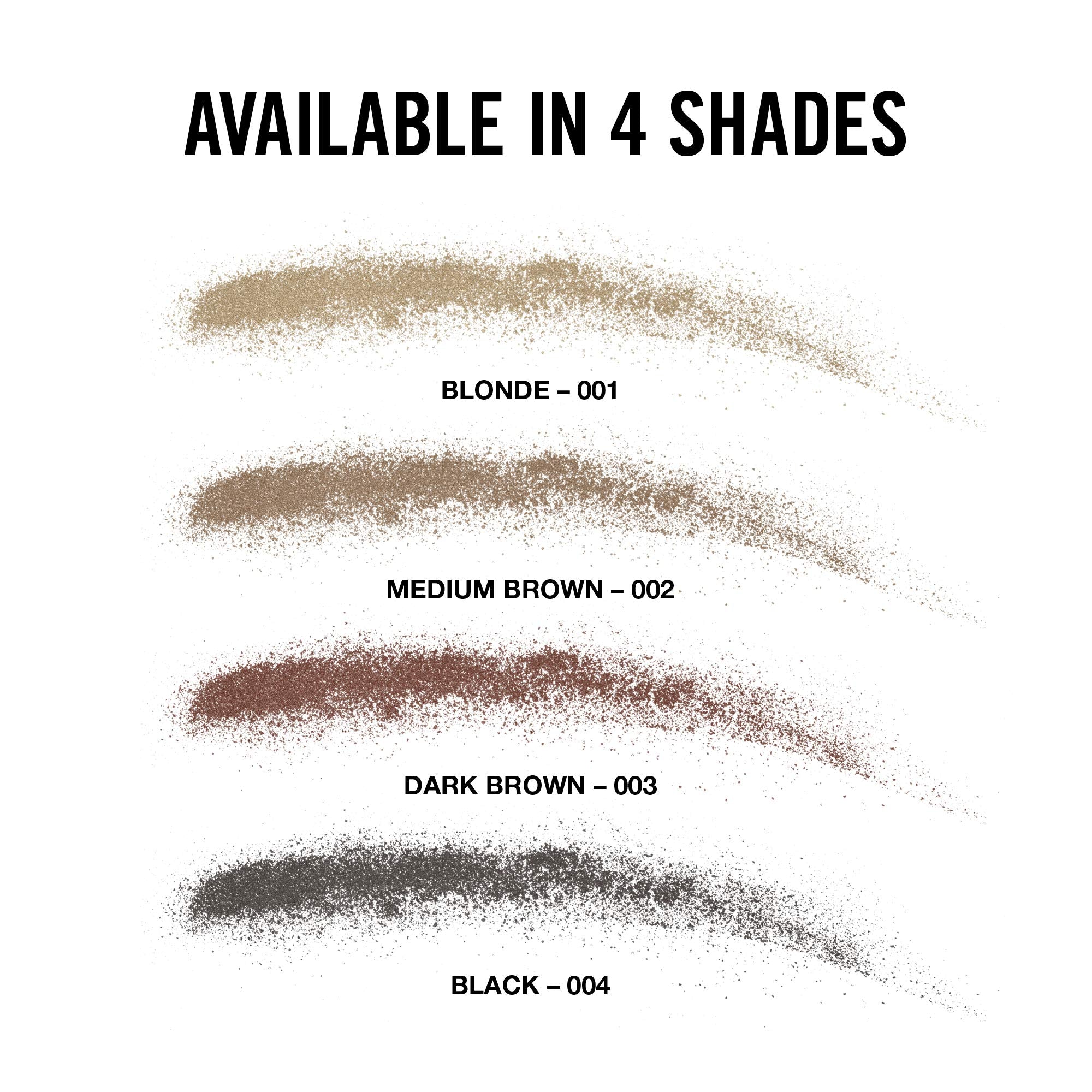 Rimmel Brow Shake Eyebrow Filling Powder - 004 Black, 0.17Rimmel3614223703111Eyebrow ColorEyebrow Color