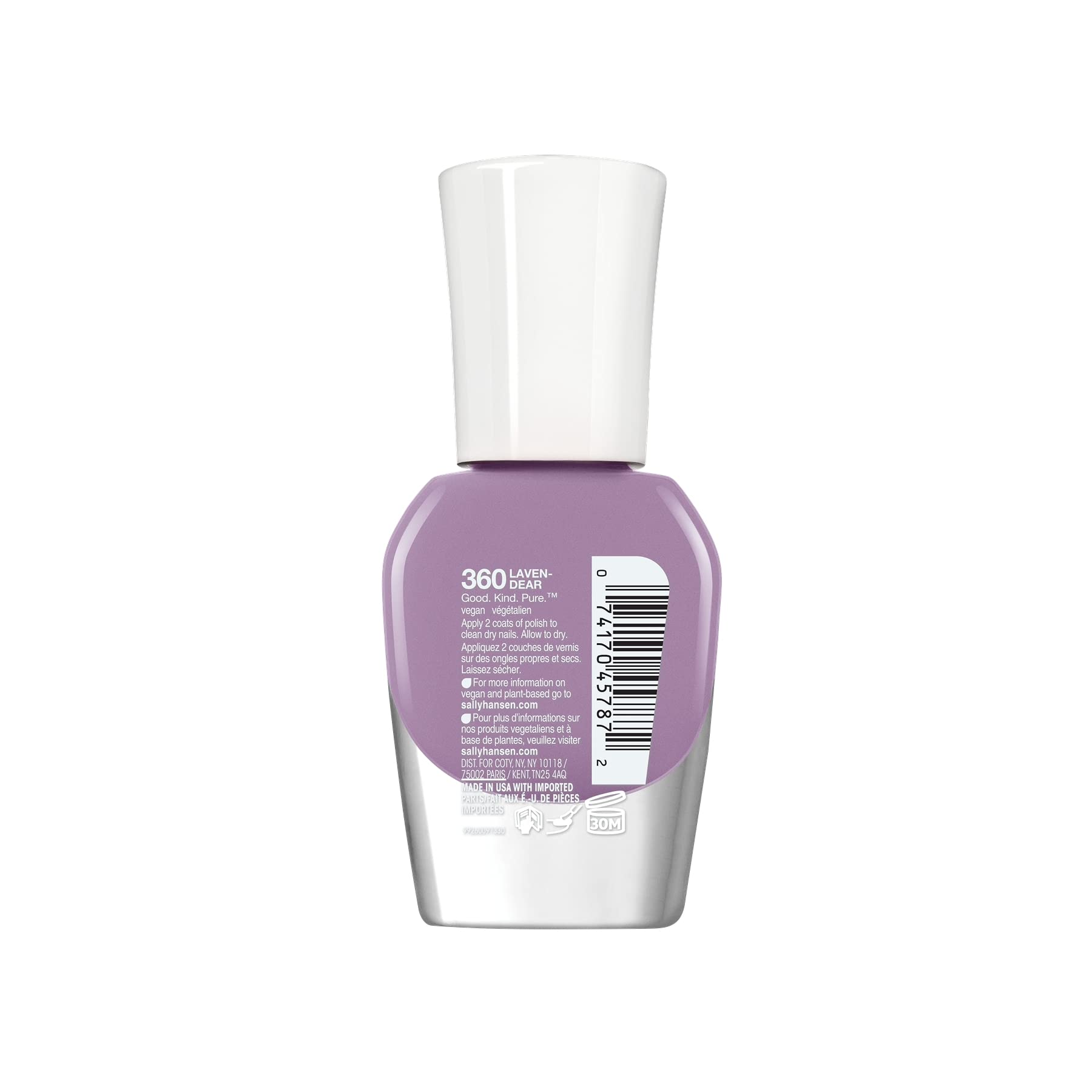 Sally Hansen Good Kind Pure Vegan lasting Nail Color - 10 mlSally Hansen074170457728Nail PolishNail Polish