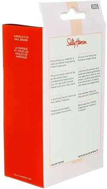 Sally Hansen Hard As Nails French Manicure, Pack of 3 White Tip, Sheer Color and Top Coat - Sheer RomanceSally Hansen074170453263Nail TreatmentsNail Treatments