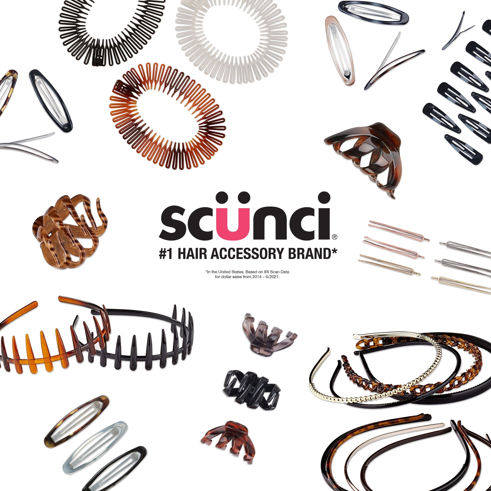 Scunci No Damage Elastic Ponytail Hair Tie - 80 pcs, MulticolorScunci043194228539Hair TieHair Tie