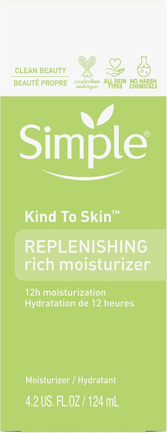 Simple Kind to Skin Replenishing Rich 12 - Hour Face Moisturizer - 124 mlSimple087300700120Face MoisturizersFace Moisturizers