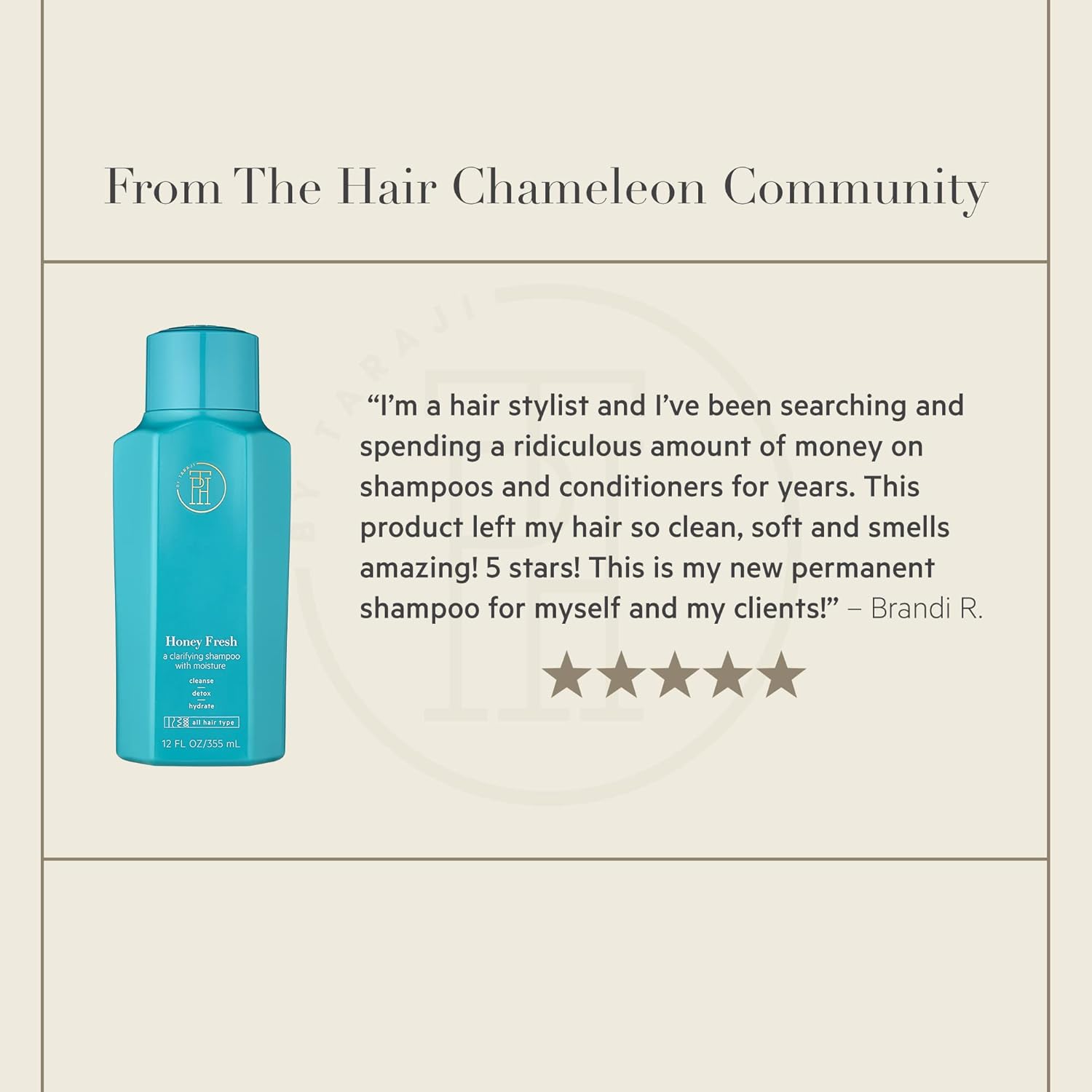 TPH by Taraji Honey Fresh Clarifying Shampoo with Moisture - 355mlTPH by Taraji840797128347ShampooShampoo