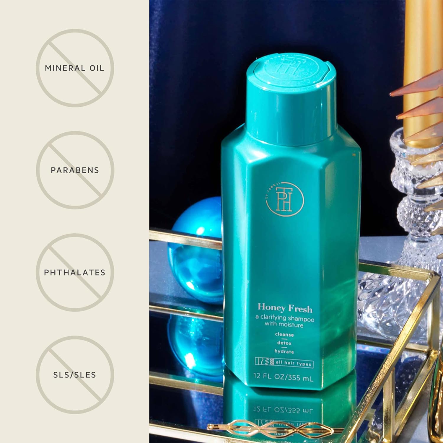 TPH by Taraji Honey Fresh Clarifying Shampoo with Moisture - 355mlTPH by Taraji840797128347ShampooShampoo