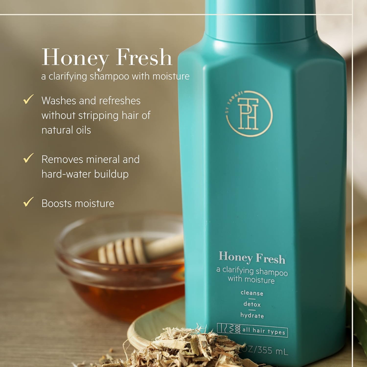 TPH by Taraji Honey Fresh Clarifying Shampoo with Moisture - 355mlTPH by Taraji840797128347ShampooShampoo
