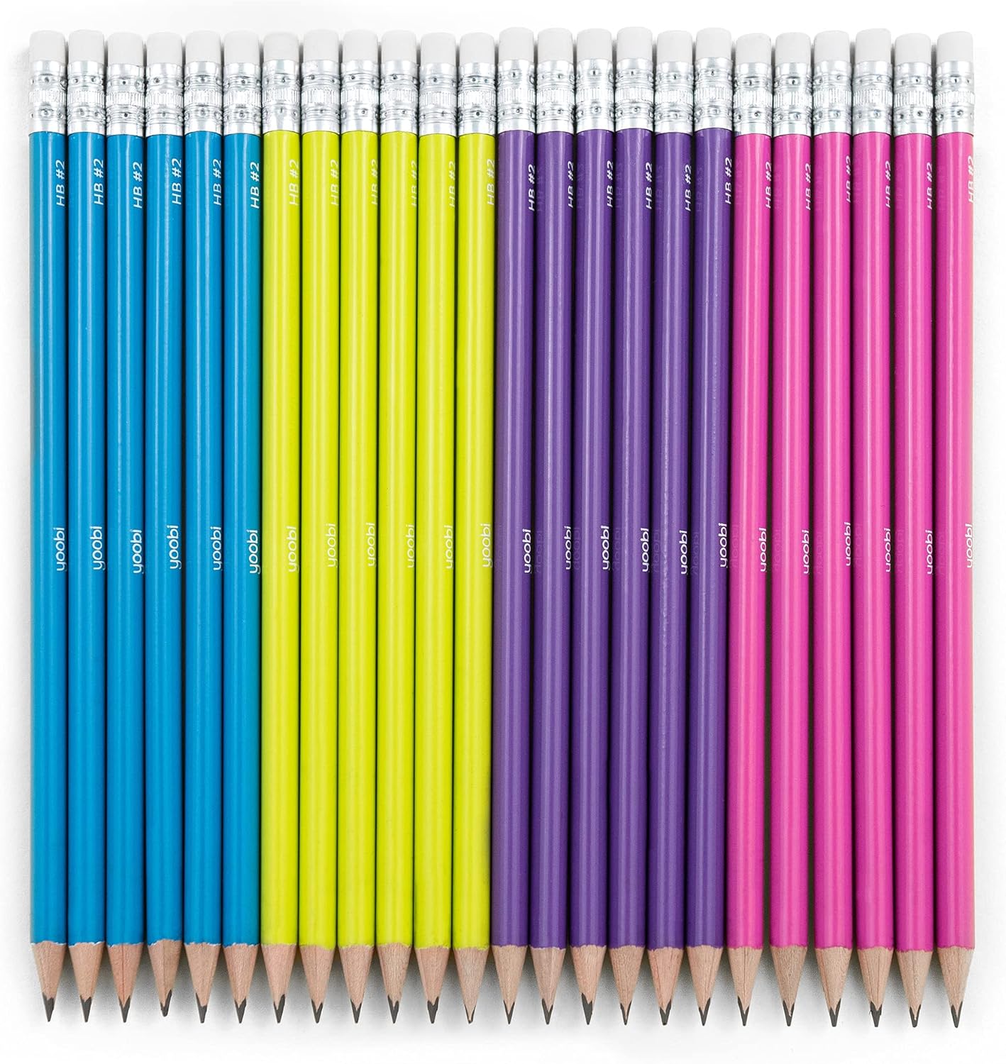 Yoobi No. 2 Colored Pencils - 24 PackYoobi811678021224Color PencilColor Pencil