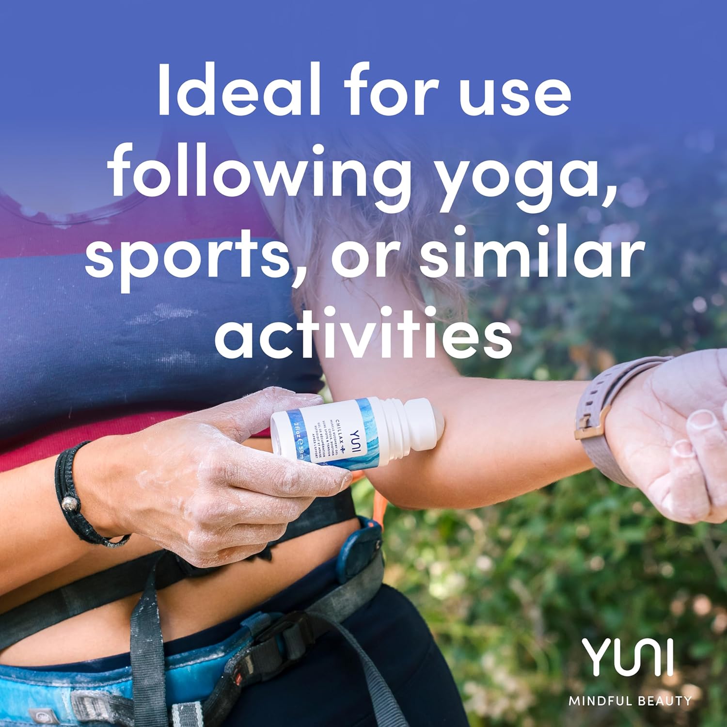 YUNI Chillax, Sport Recovery Roll - on, Cool and Soothe - 59 mlYUNI856349007343Sport Recovery Roll - onSport Recovery Roll - on