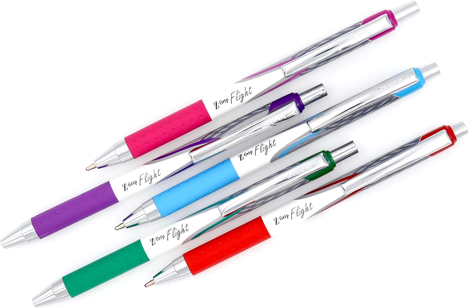 Zebra Z - Grip Flight Retractable Ballpoint Pen, Bold Point, 1.2mm - 5 ctZebra799916383092PenPen