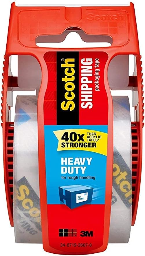 3M Scotch Packaging Tape - 2"X800" ClearScotchB003W0P2SATransparent TapeTransparent Tape