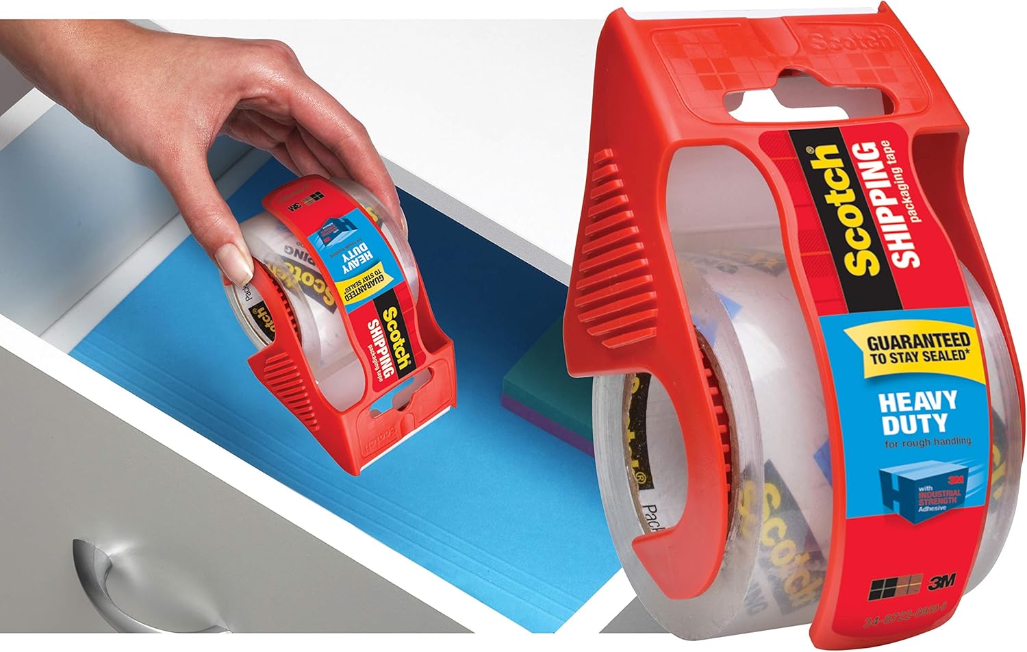 3M Scotch Packaging Tape - 2"X800" ClearScotchB003W0P2SATransparent TapeTransparent Tape