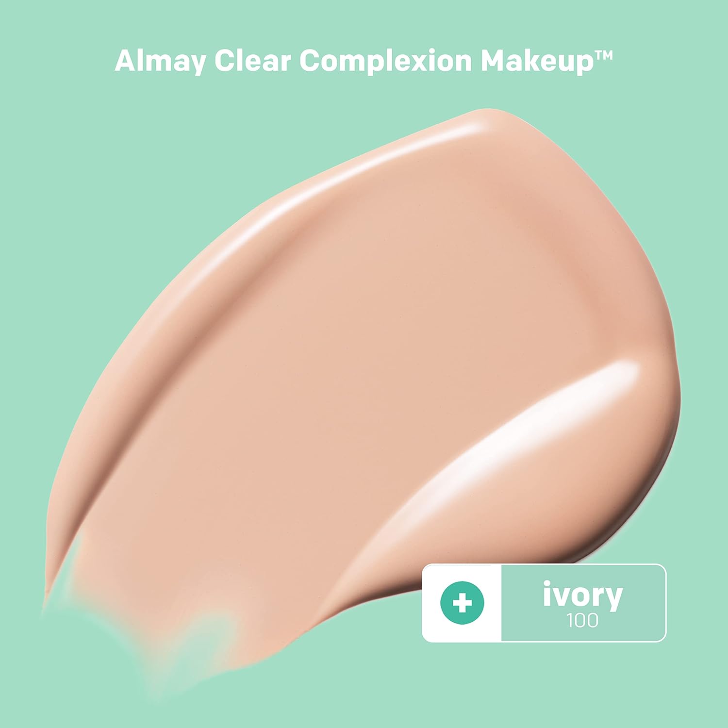 Almay Clear Complexion Acne Foundation Makeup with Salicylic Acid - Lightweight, Medium Coverage, Hypoallergenic, Fragrance - Free, for Sensitive Skin, 1 fl oz.Almay309970165710Acne FoundationAcne Foundation