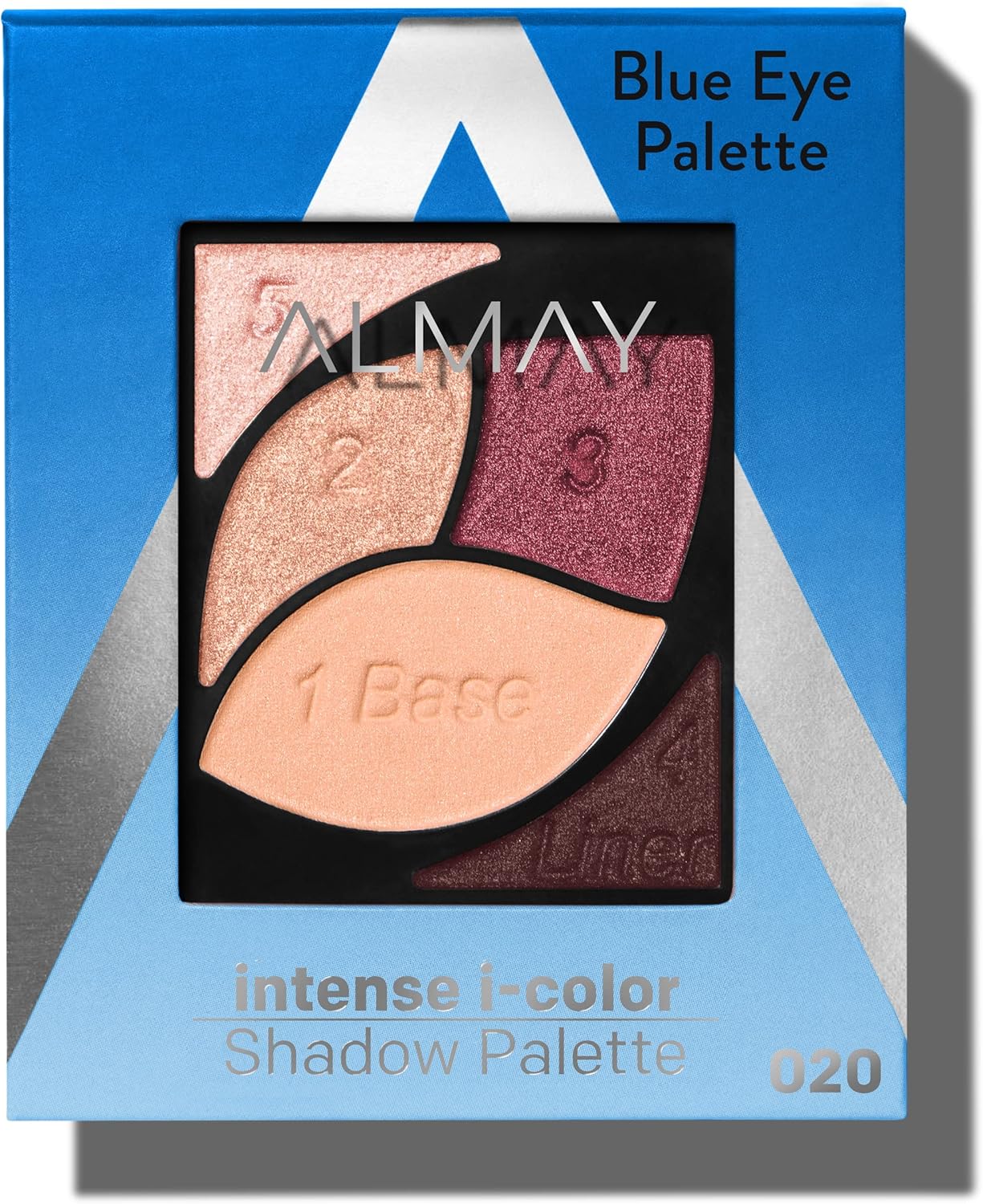 Almay Intense I - Colour Enhancing Eyeshadow Palette, Longlasting Primer Enriched Eye Makeup with Antioxidant Vitamin E, Hypoallergenic and Cruelty Free, 0.1 OzAlmay309970115340Eyeshadow PaletteEyeshadow Palette