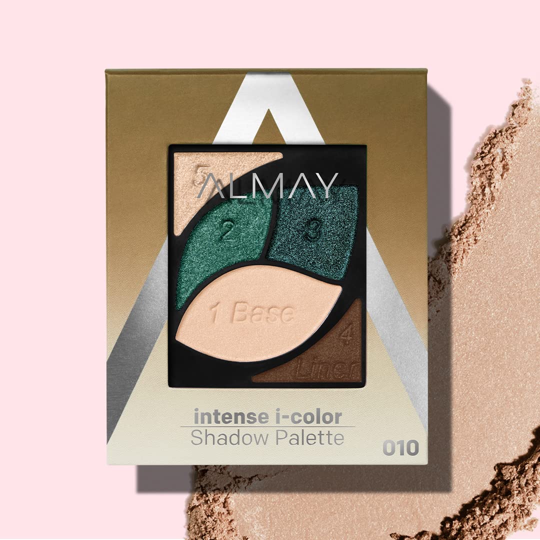 Almay Intense I - Colour Enhancing Eyeshadow Palette, Longlasting Primer Enriched Eye Makeup with Antioxidant Vitamin E, Hypoallergenic and Cruelty Free, 0.1 OzAlmay309970115333Eyeshadow PaletteEyeshadow Palette