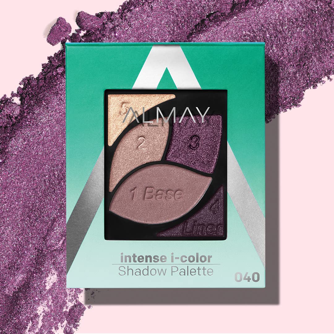 Almay Intense I - Colour Enhancing Eyeshadow Palette, Longlasting Primer Enriched Eye Makeup with Antioxidant Vitamin E, Hypoallergenic and Cruelty Free, 0.1 OzAlmay309970115333Eyeshadow PaletteEyeshadow Palette