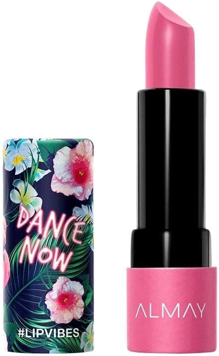 Almay Lip Vibes Lipstick with Vitamin E Oil & Shea Butter, Matte Finish, Hypoallergenic, 0.14 OzAlmay309978337089LipstickLipstick