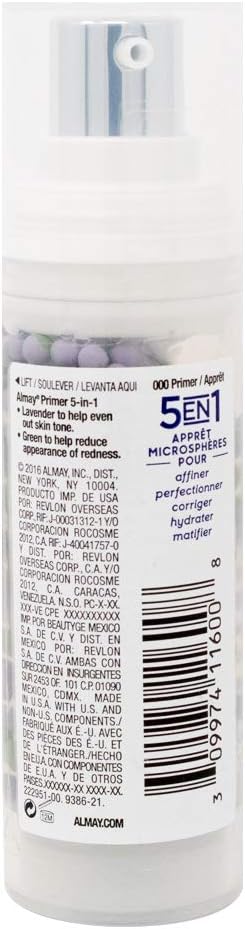 Almay Smart Shade CC Luminous Primer, 1 Fl Oz, ClearAlmay309976150000PrimerPrimer