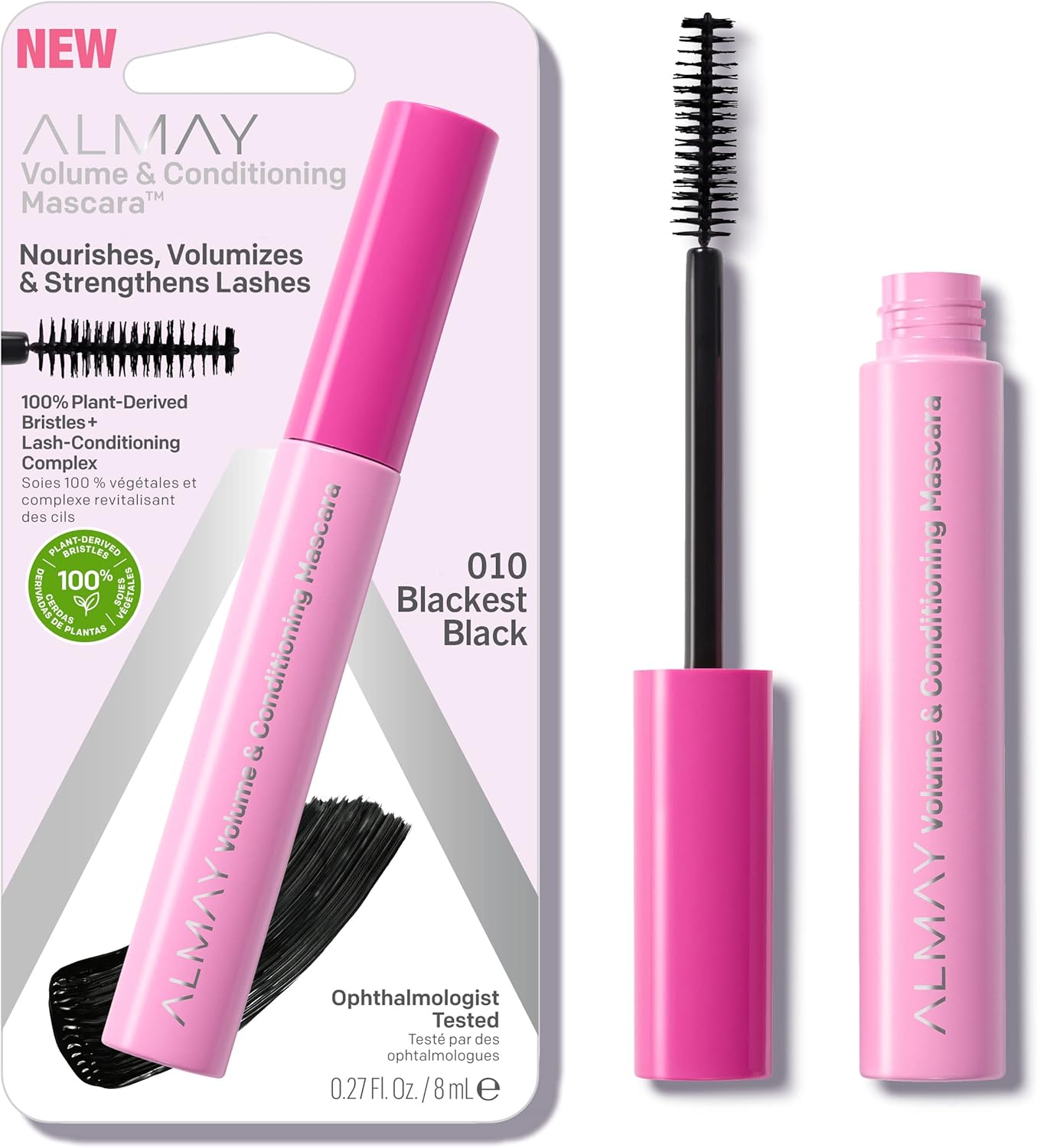 Almay Volume & Conditioning Mascara, Hydrating All Day Wear, 0.27 fl oz.Almay309970175269MascaraMascara