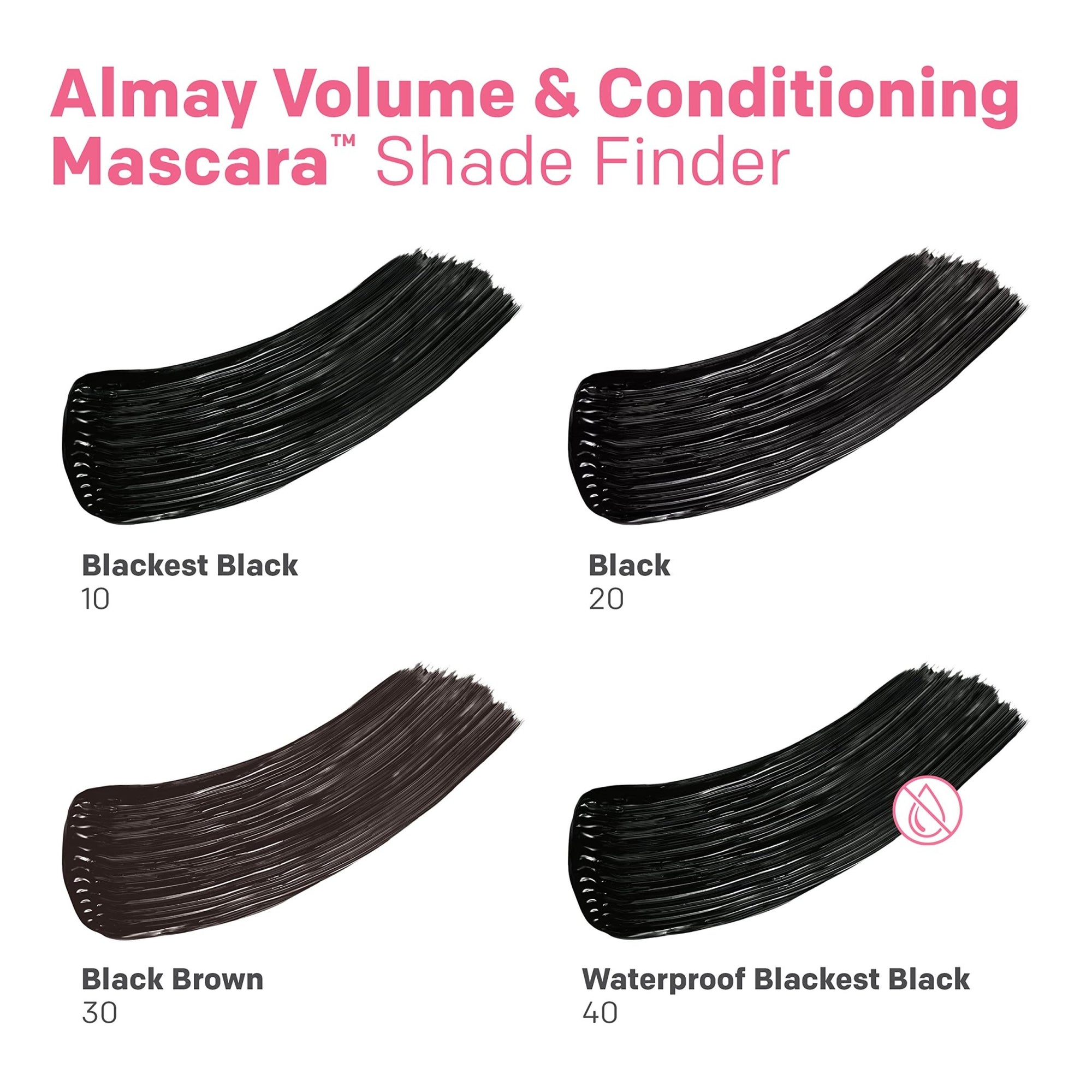 Almay Volume & Conditioning Mascara, Hydrating All Day Wear, 0.27 fl oz.Almay309970175276MascaraMascara