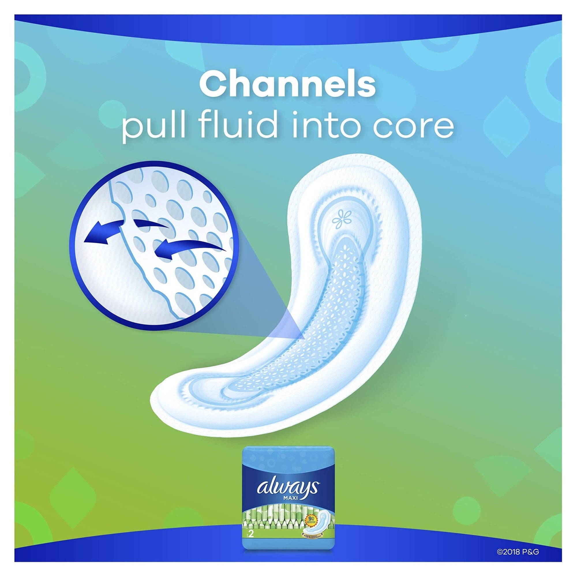 Always Maxi Feminine Pads for Women - UnscentedAlways037000983477Menstrual PadMenstrual Pad