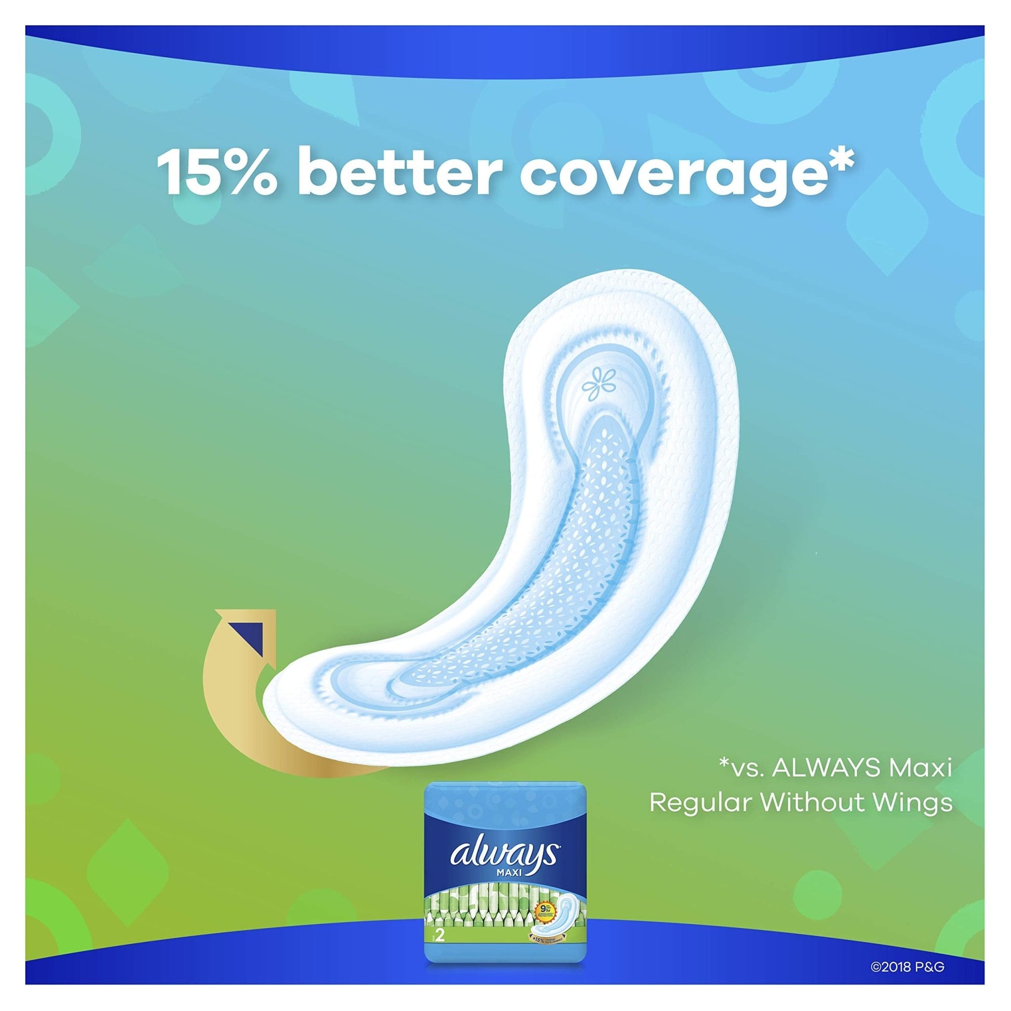 Always Maxi Feminine Pads for Women - UnscentedAlways037000983477Menstrual PadMenstrual Pad