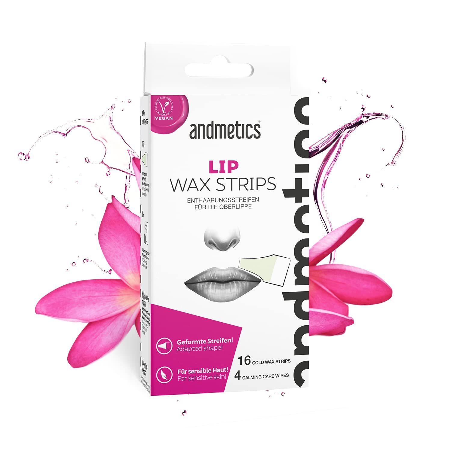 Andmetics Lip Wax Strips for Women lipsAndmetics741187282741Wax StripsWax Strips