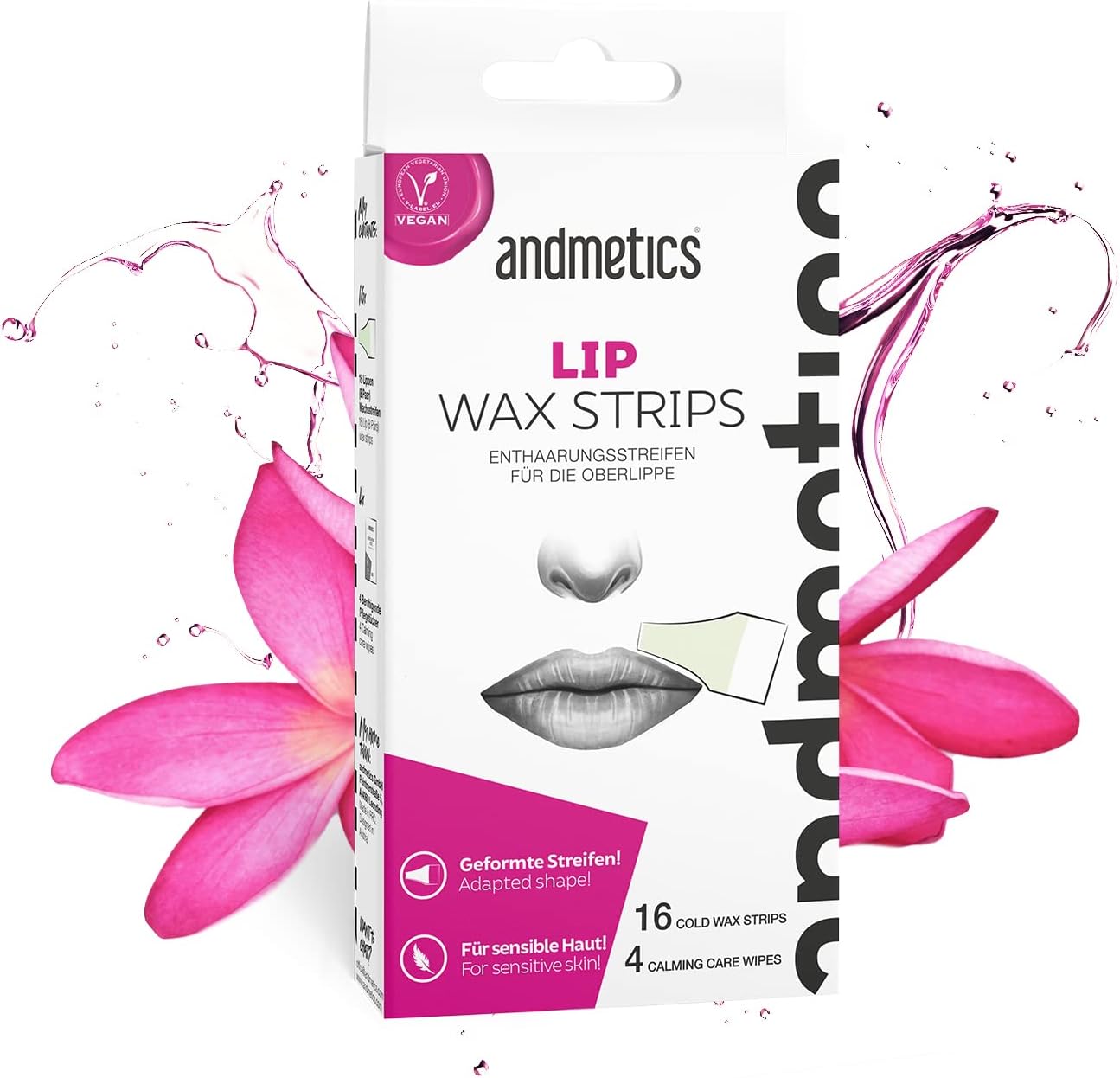 Andmetics Lip Wax Strips for Women lipsAndmetics741187282741Wax StripsWax Strips