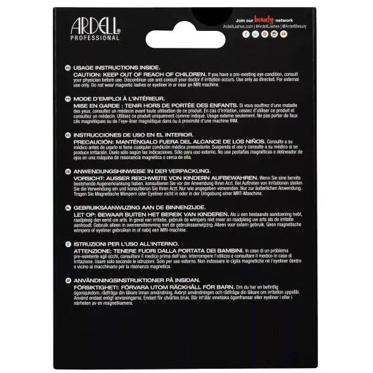 Ardell Professional Magnetic Liquid Liner & Lash - Demi Wispies - BlackArdell Professional074764649218Magnetic EyelashMagnetic Eyelash