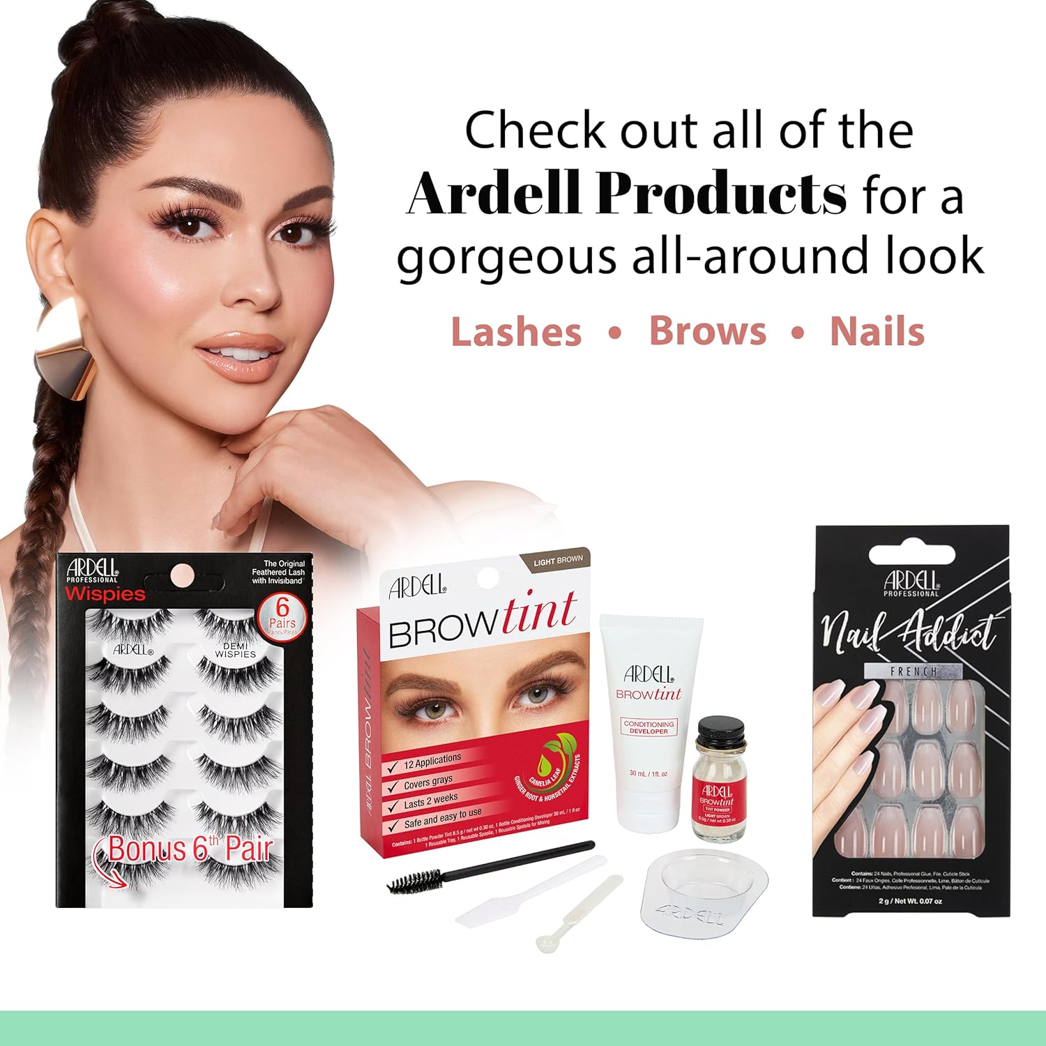 Ardell Professional Naked Lashes 420 - 3 - Pair Gift Set, Natural False EyelashesArdell Professional074764367259False LashesFalse Lashes