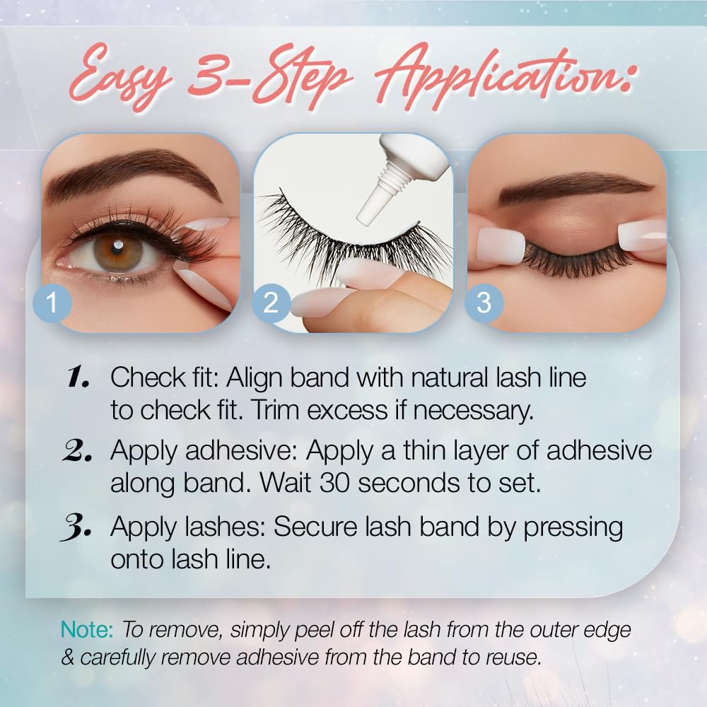 Ardell Winks Dare To Dazzle 222 with DUO AdhesiveArdell Professional074764581372False LashesFalse Lashes