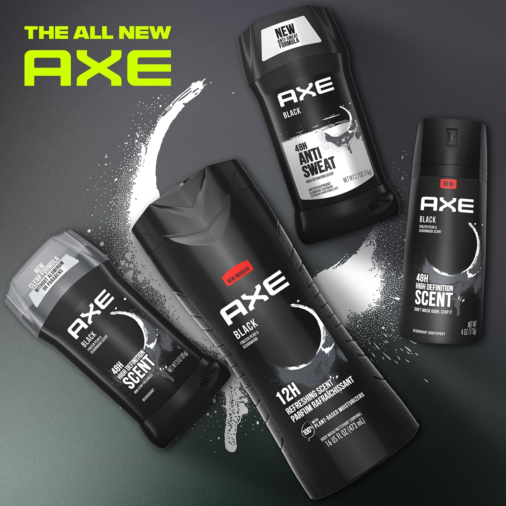 AXE Body Wash for Men, Black, 16 Fl Oz (Pack of 1)Axe011111575981Body WashBody Wash