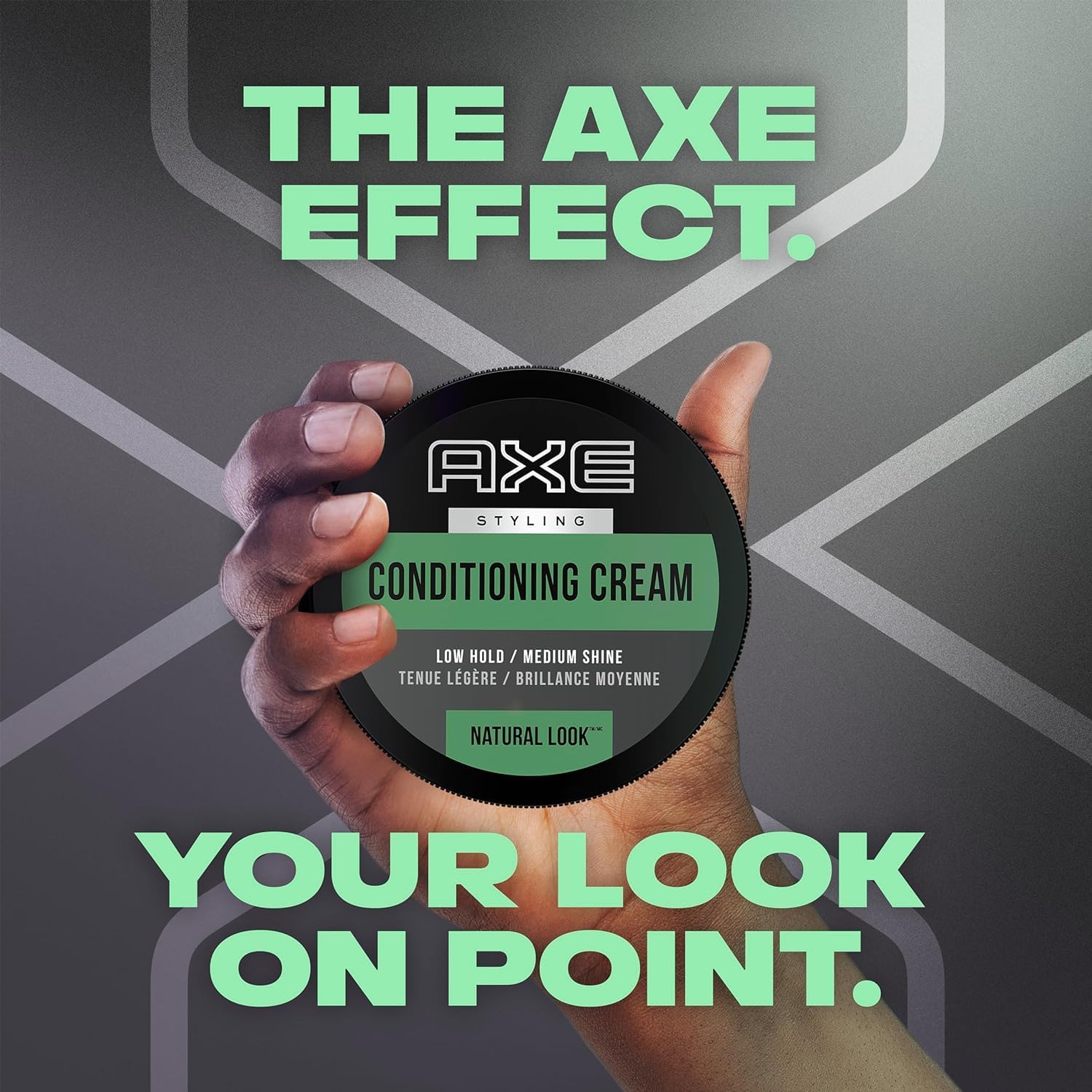 AXE Natural Look Hair Cream, 2.64 Ounce, Pack of 1Axe079400339928Hair CreamHair Cream