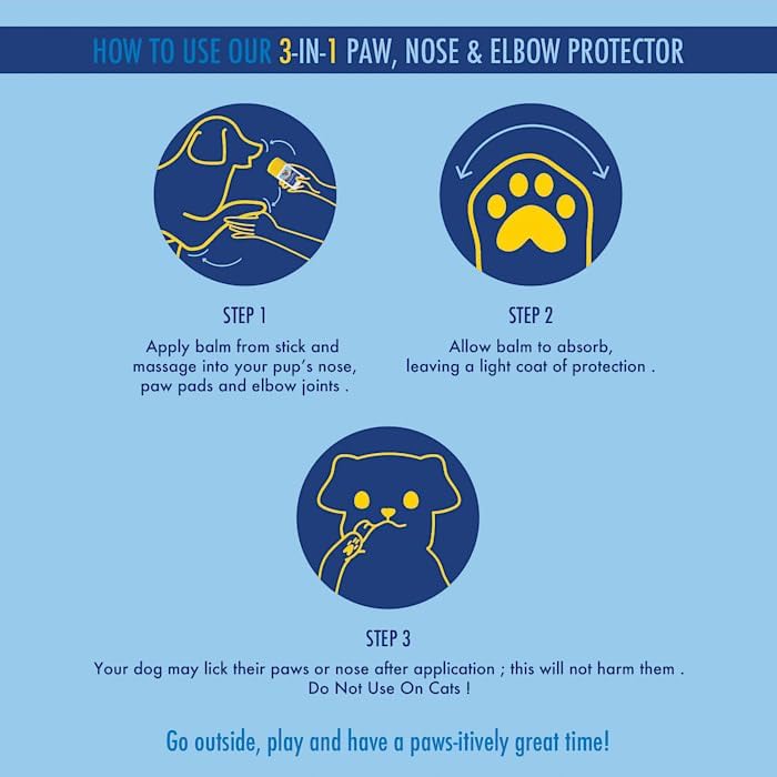 Banana Boat Dog Paw Balm – 3 in 1 Soother Moisturizer and Protector for The Dog Nose Paw and Elbow, Used for Sun Protection, Moistures Dry Noses and Paws, Great Skin Soother for Dogs Sensitive SkinBanana Boat840038234554Dog Paw BalmDog Paw Balm