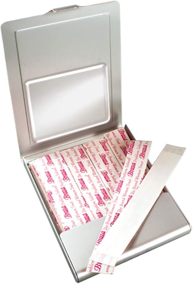 Braza Double Sided Self Adhesive Tape Smart Tape Strips with Compact Aluminum Travel CaseBraza089348101709lingerie Tapelingerie Tape